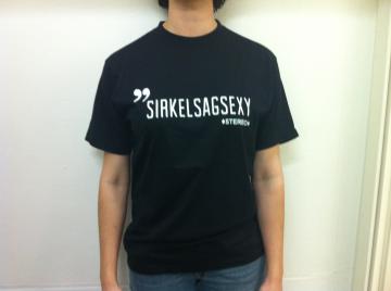T-shirt "Sirkelsagsexy"